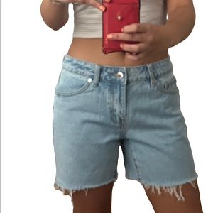 Edikted NWT Low Rise Jean Shorts
